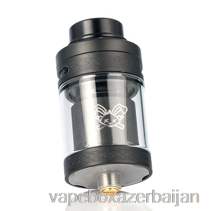 Vape Azerbaijan Hellvape DEAD RABBIT V2 25mm RTA Matte Black (White Logo)